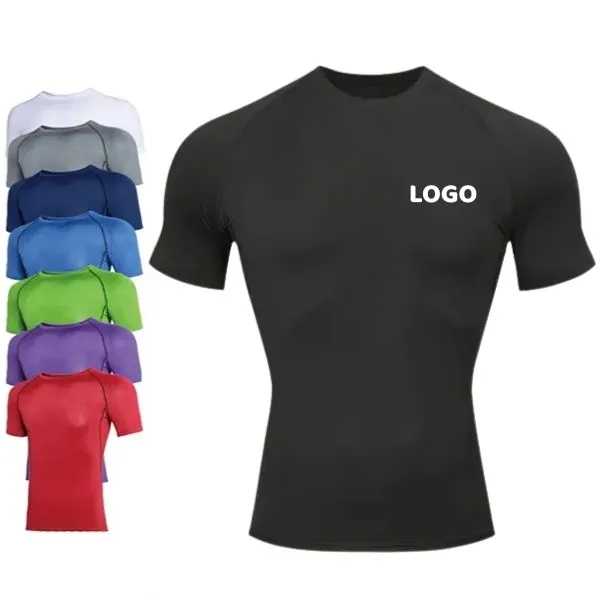 Compression Short Sleeve - Breathable Performance Top 3