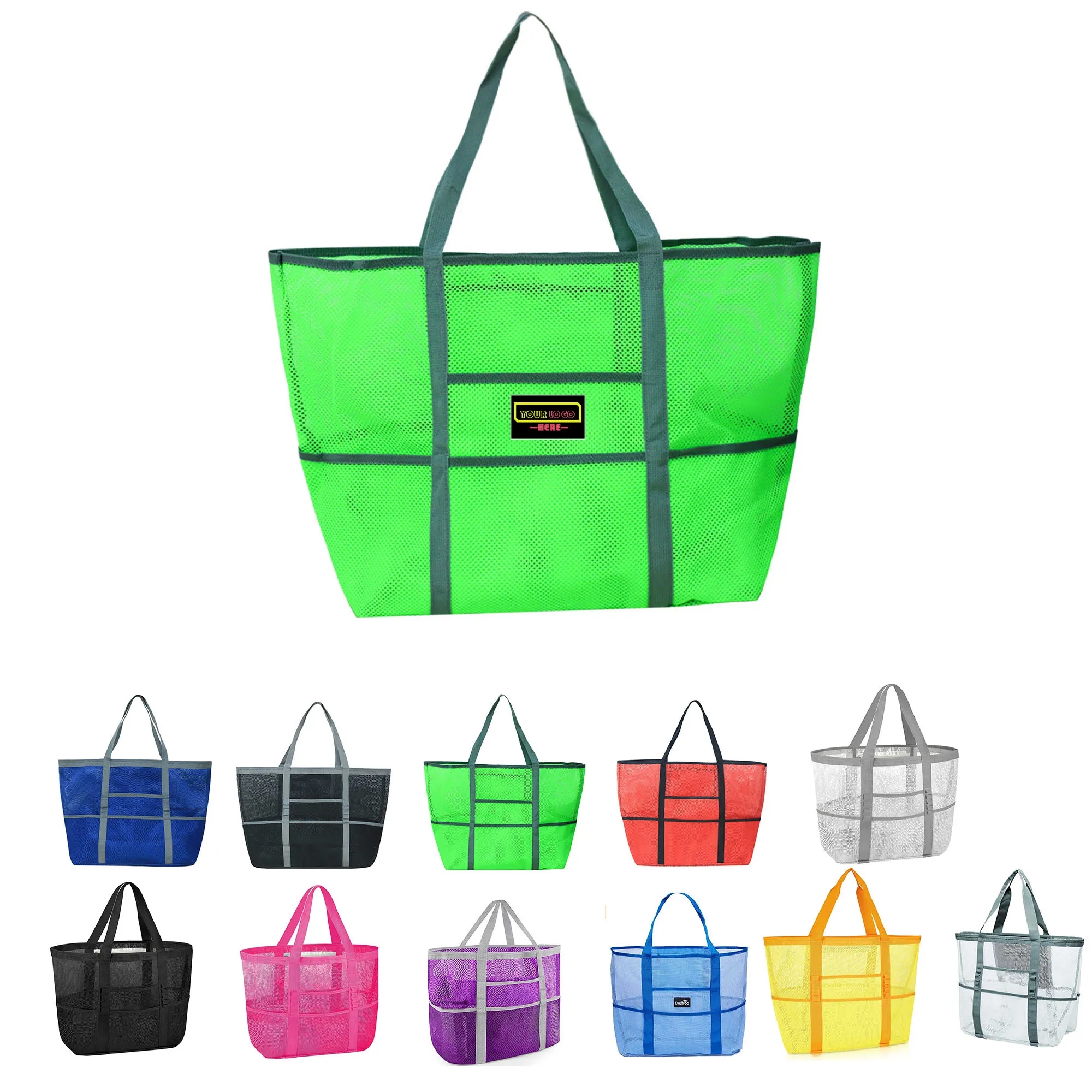 Vacation Essentials Beach Mesh Bag 13