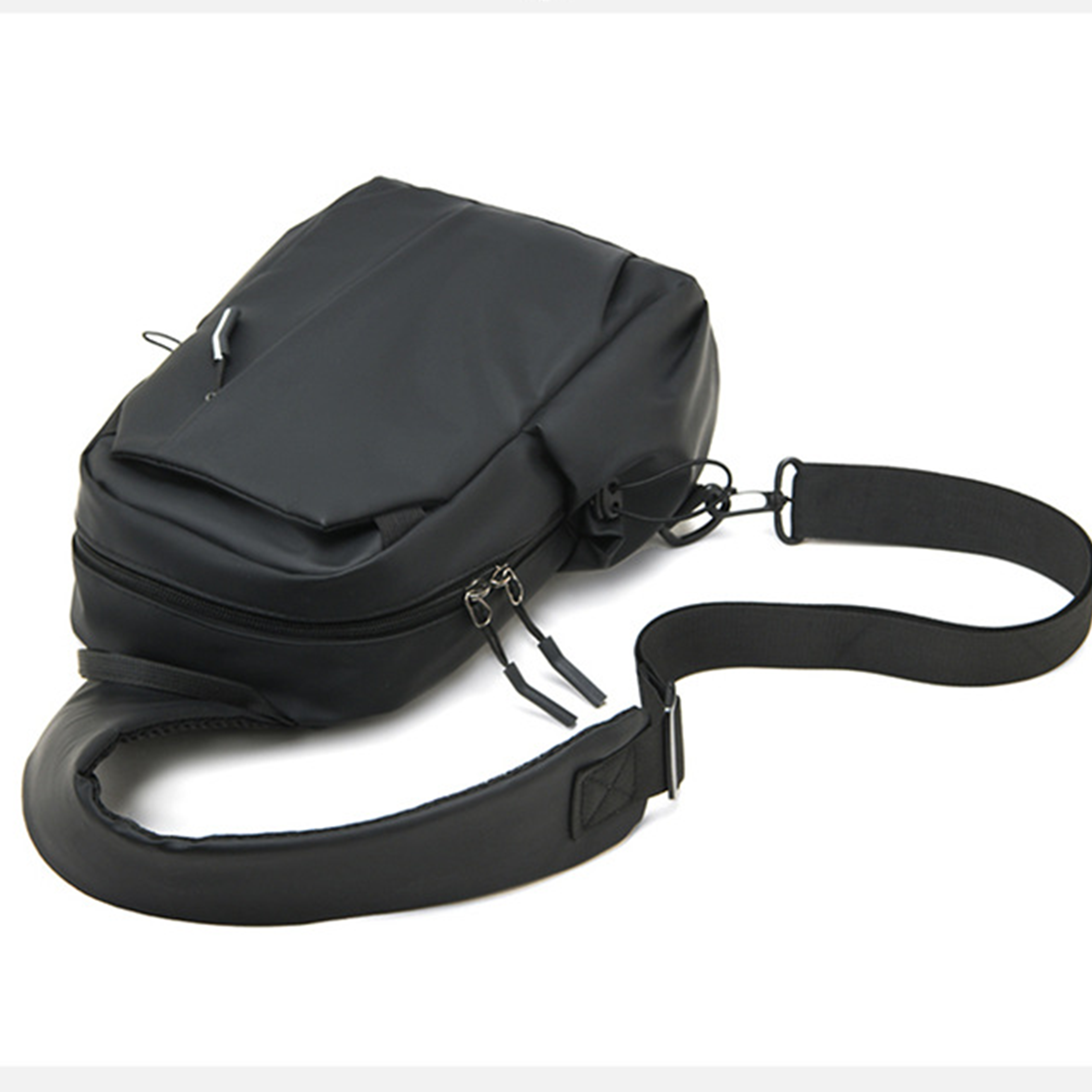Water-Resistant Nylon Casual Chest Bag 4