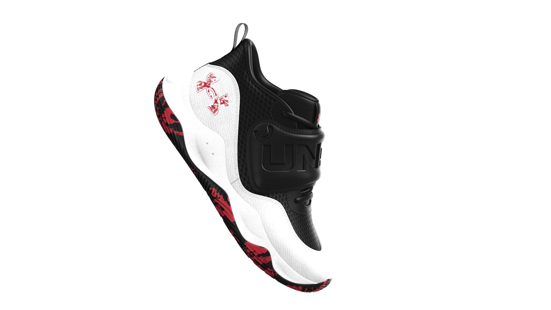 UA Zone BB 2 Grade School Basketball Shoes 6