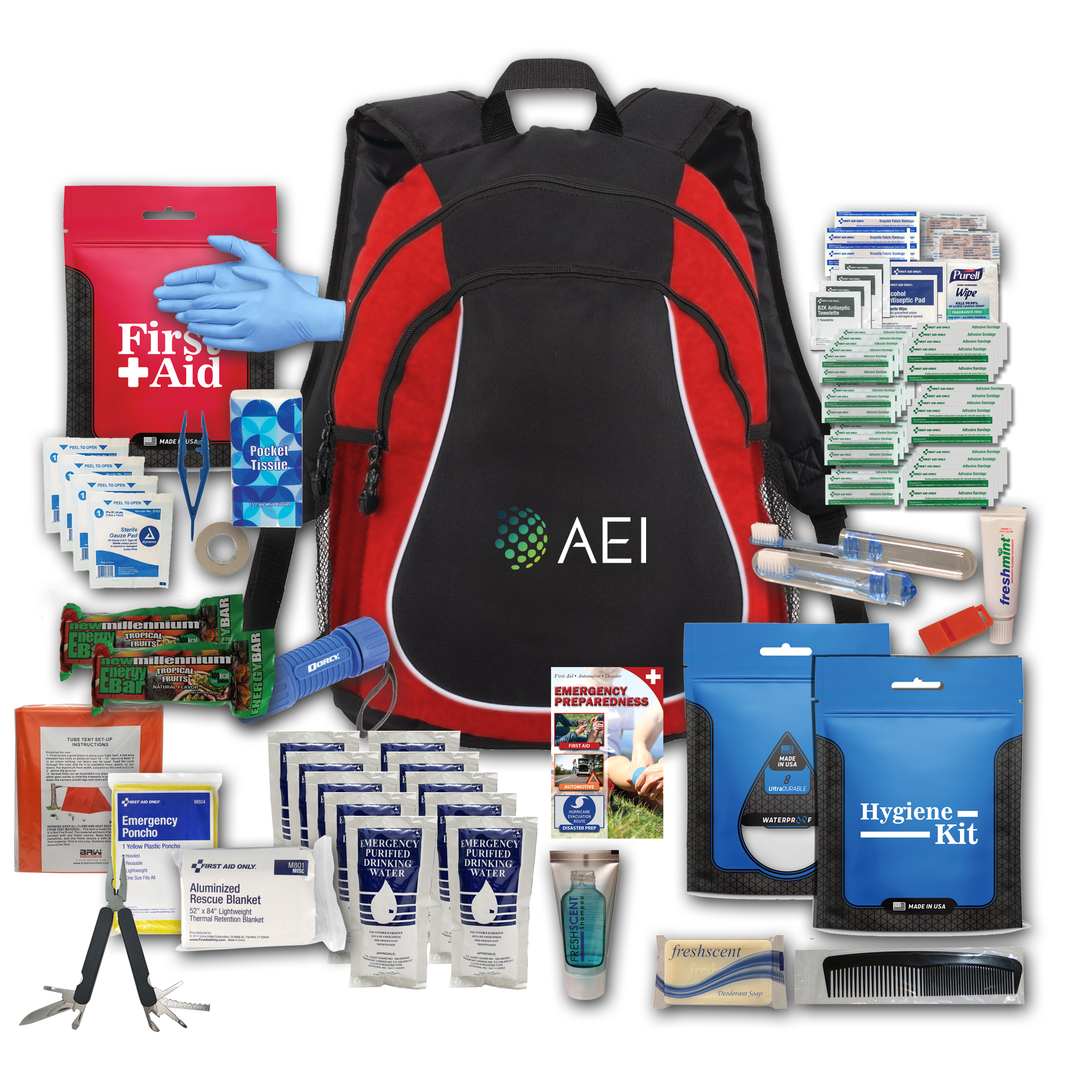 PREMIUM SURVIVAL DISASTER & FIRST AID BACKPACK 1