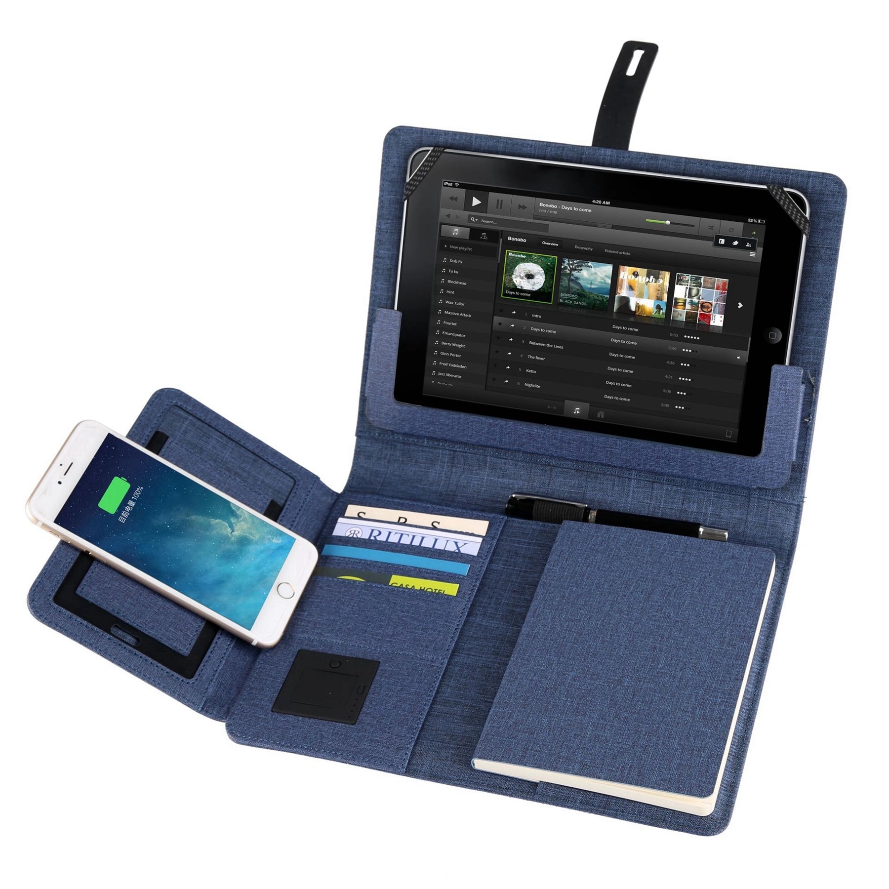 Multifunctional A5 Notebook with 6000 mAh Power Bank 15