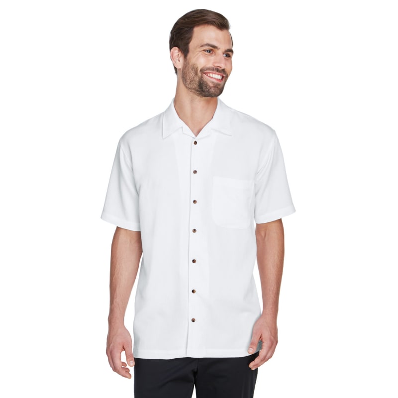 UltraClub Men's Cabana Breeze Camp Shirt 5