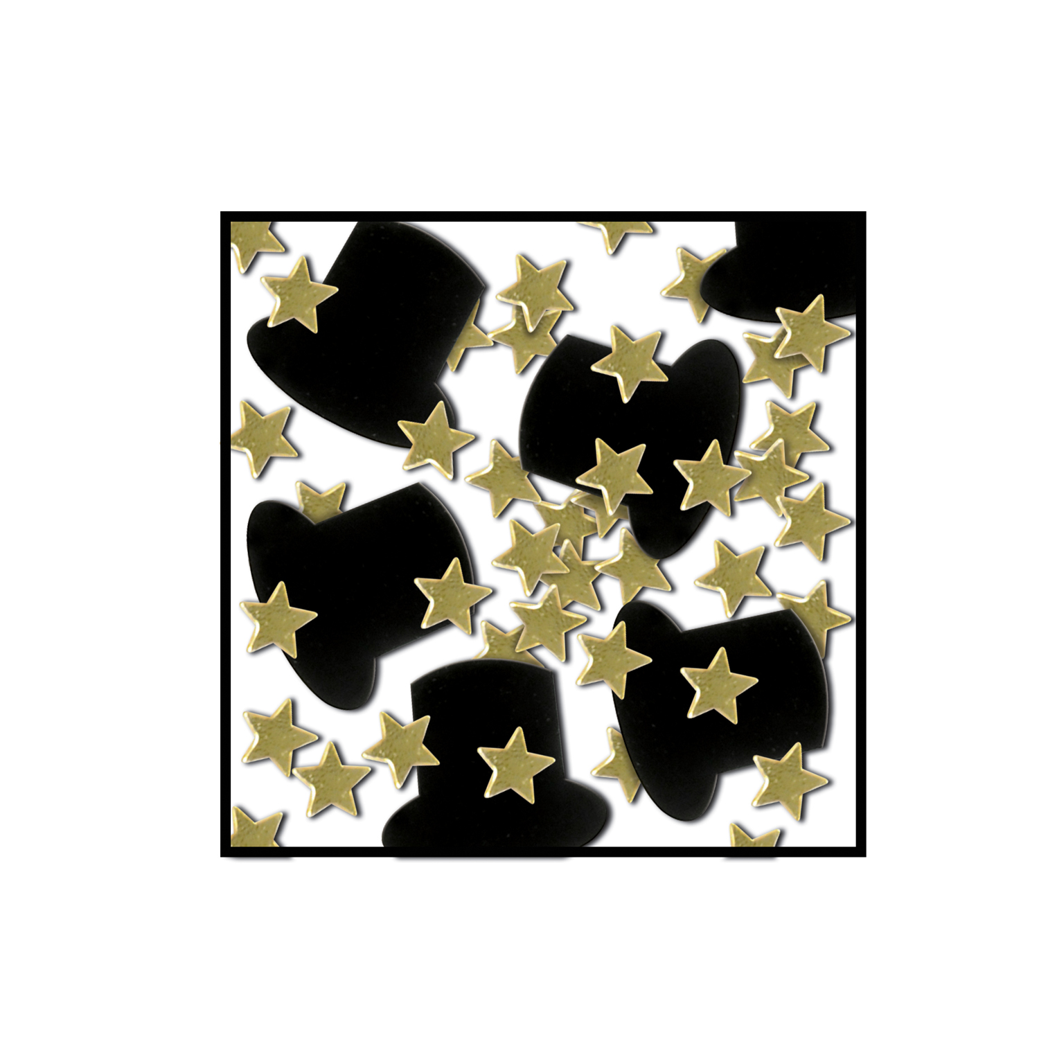 Fanci Fetti Top Hats & Mini Stars