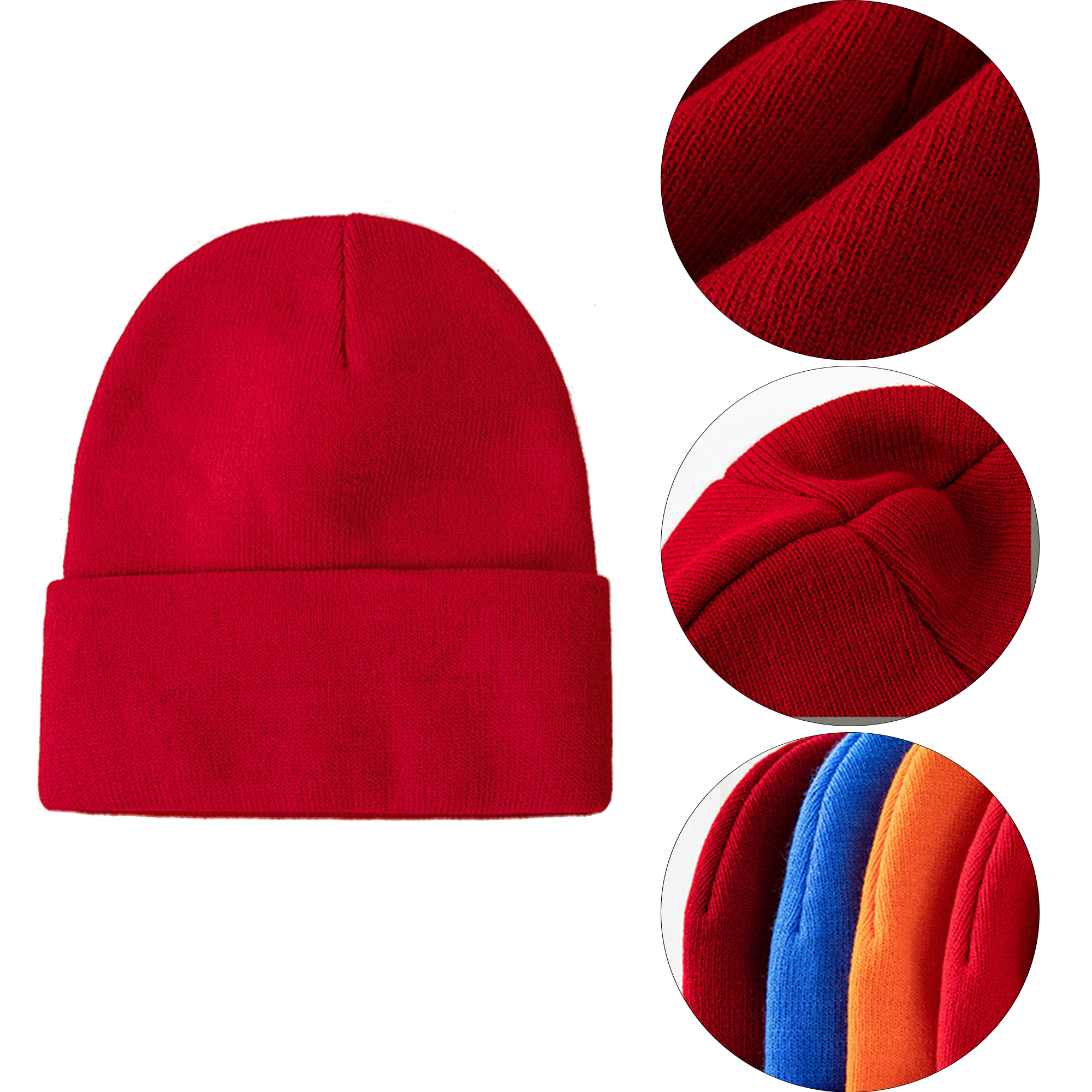 Unisex Knit Beanie Hat 9