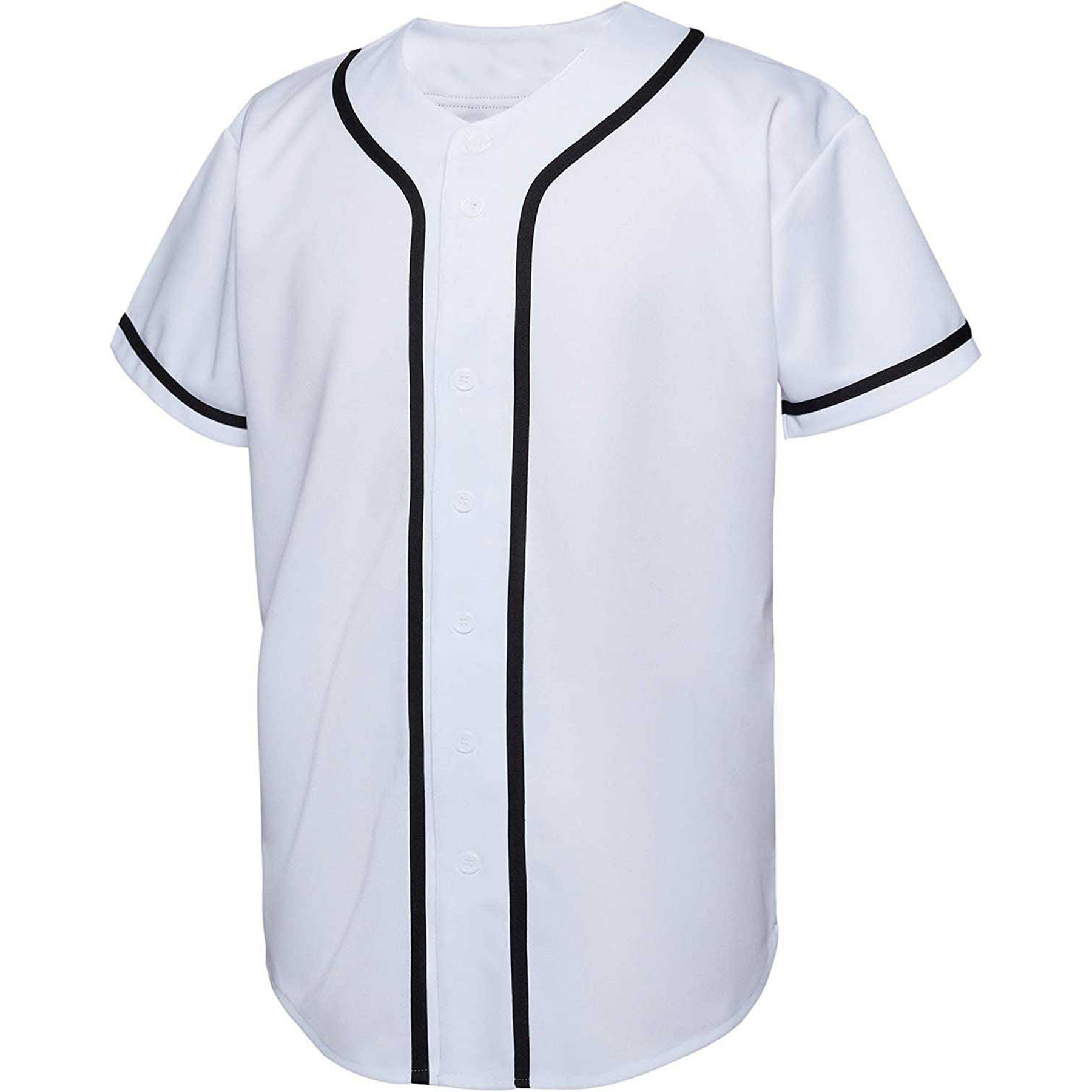 Mens Baseball Jersey Button Down Shirts 6