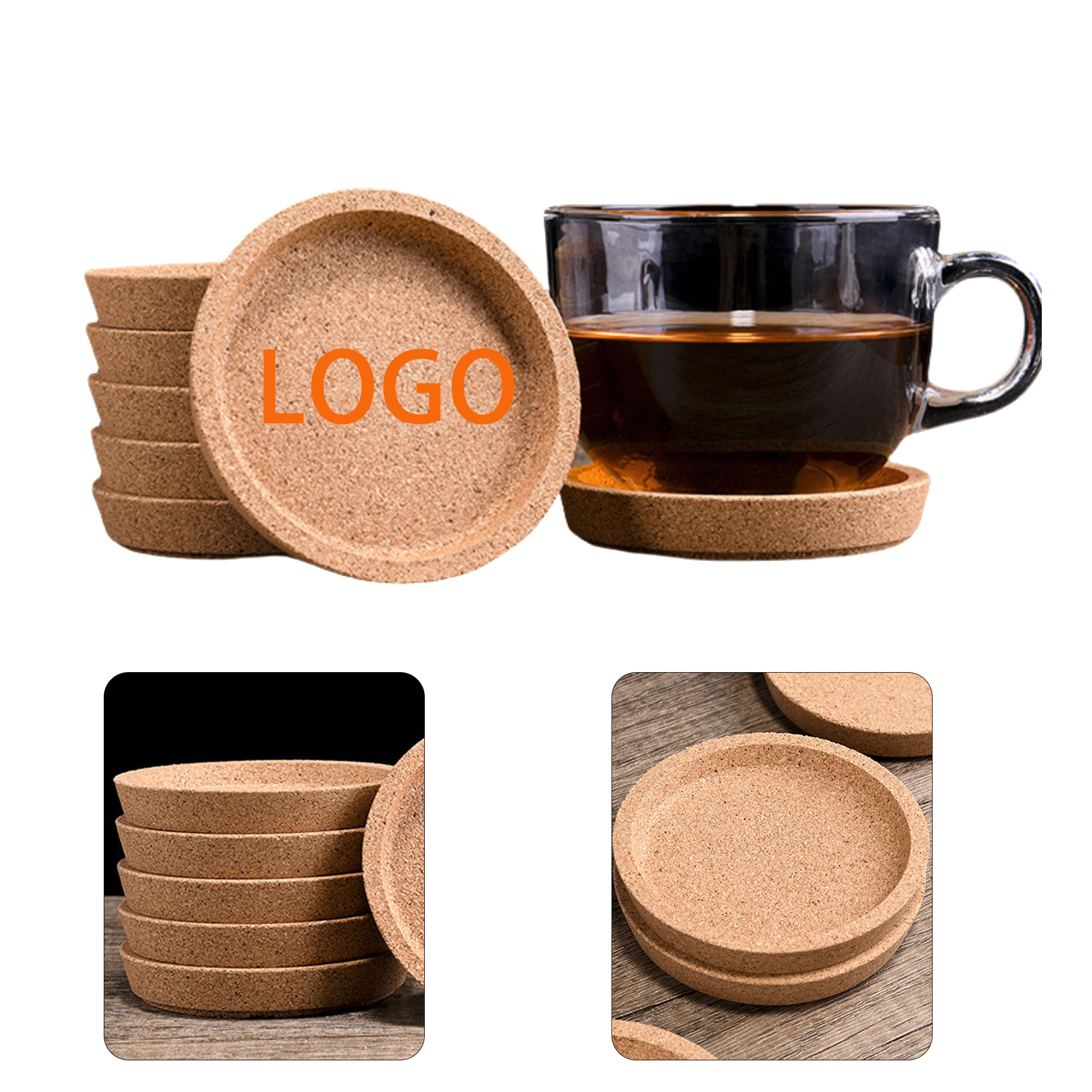 Reusable Cork Coffee Coaster 2