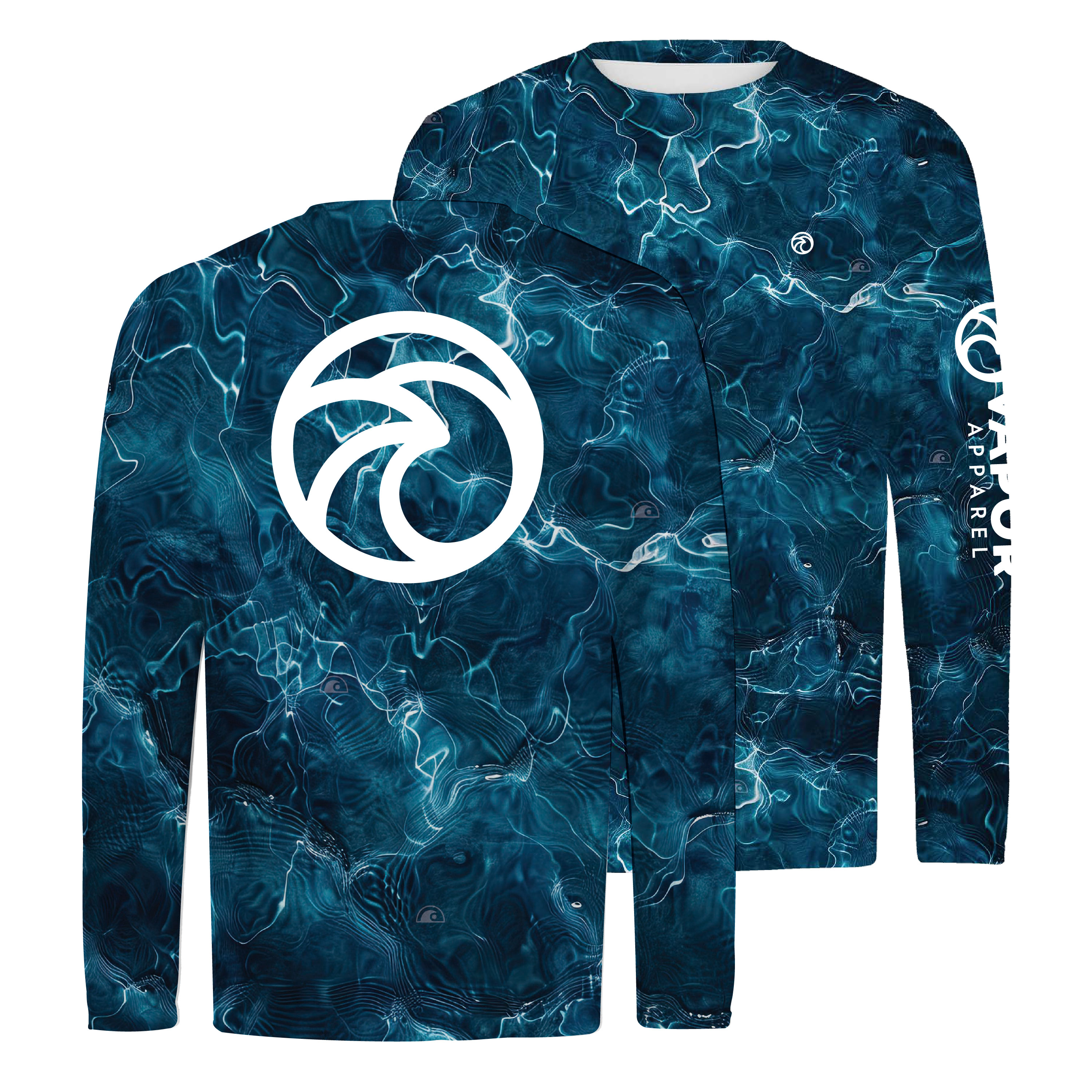 Vapor Apparel Full Sublimation Men's Lightweight Long Sleeve Shirt 2