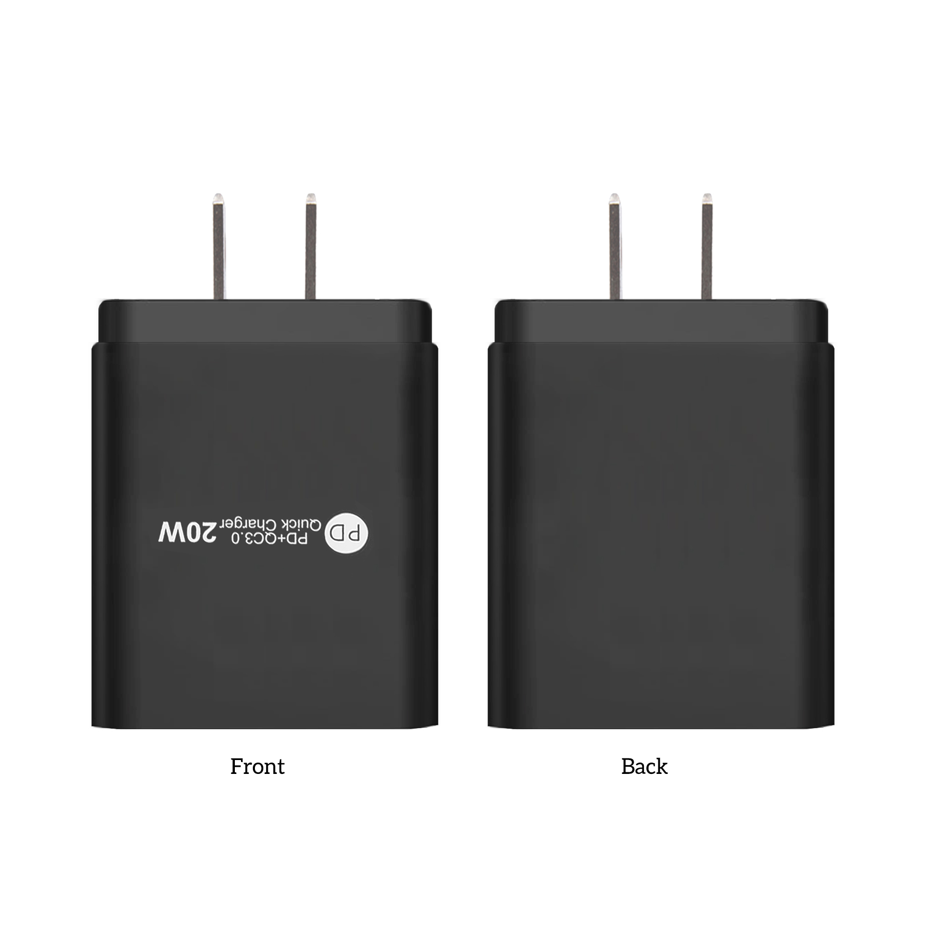20 W Quick 3.0 USB / Type C Smart Wall Plug Charger 3