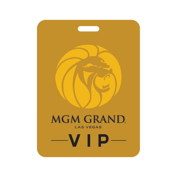 3" x 4" Plastic Identification Badge