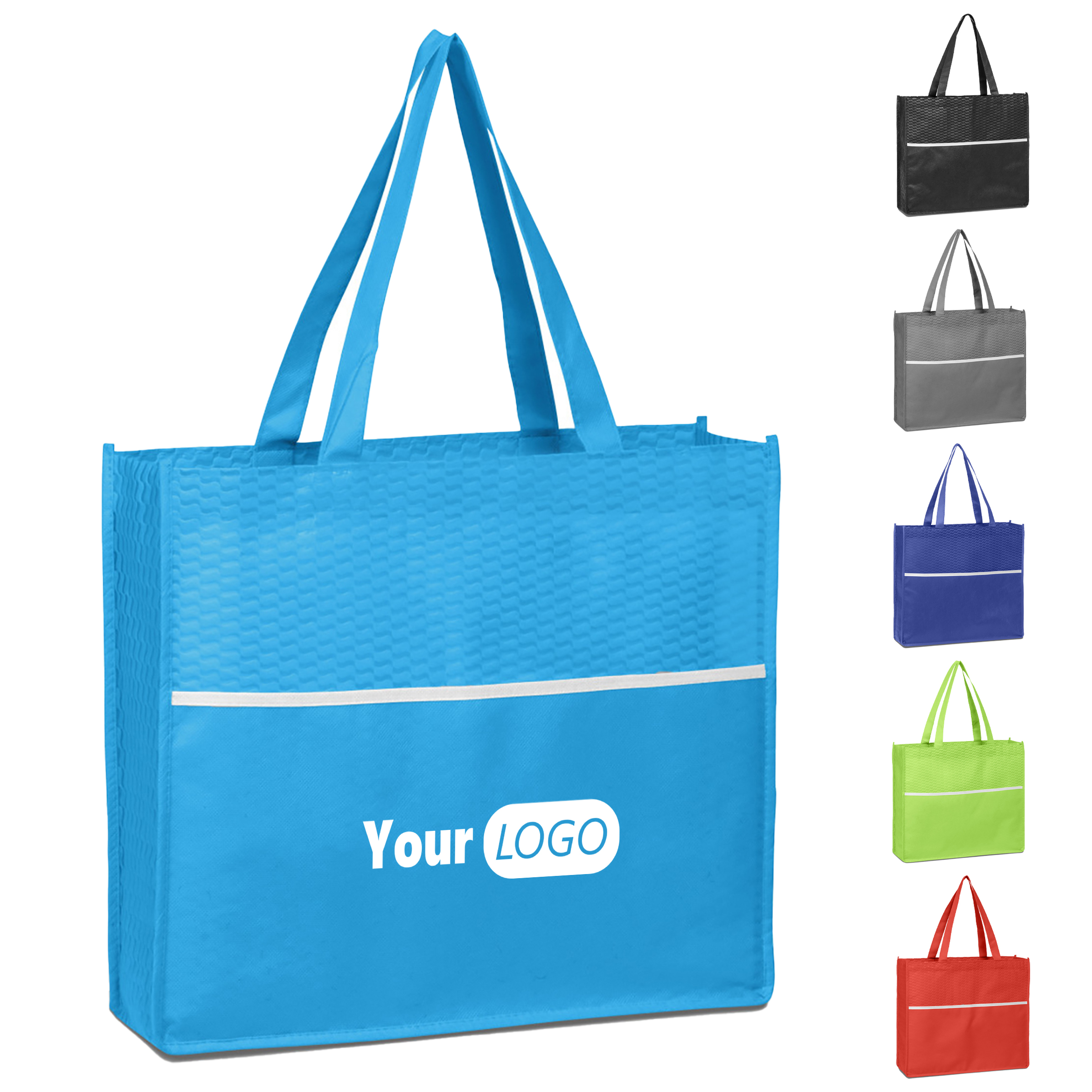 Non-Woven Versatile Shopping And Travel Tote 1