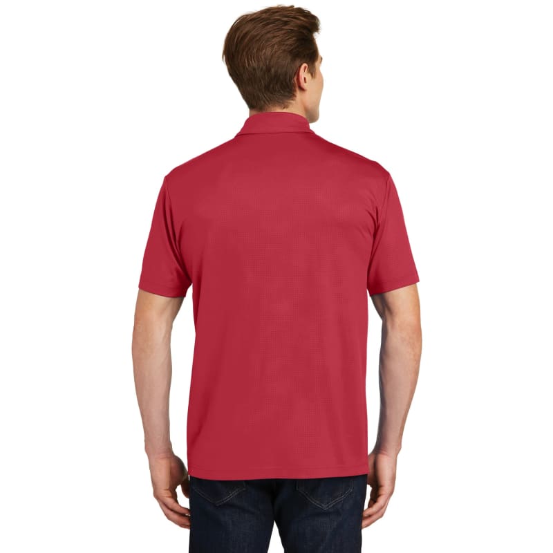 Sport-Tek Embossed PosiCharge Tough Polo . 4