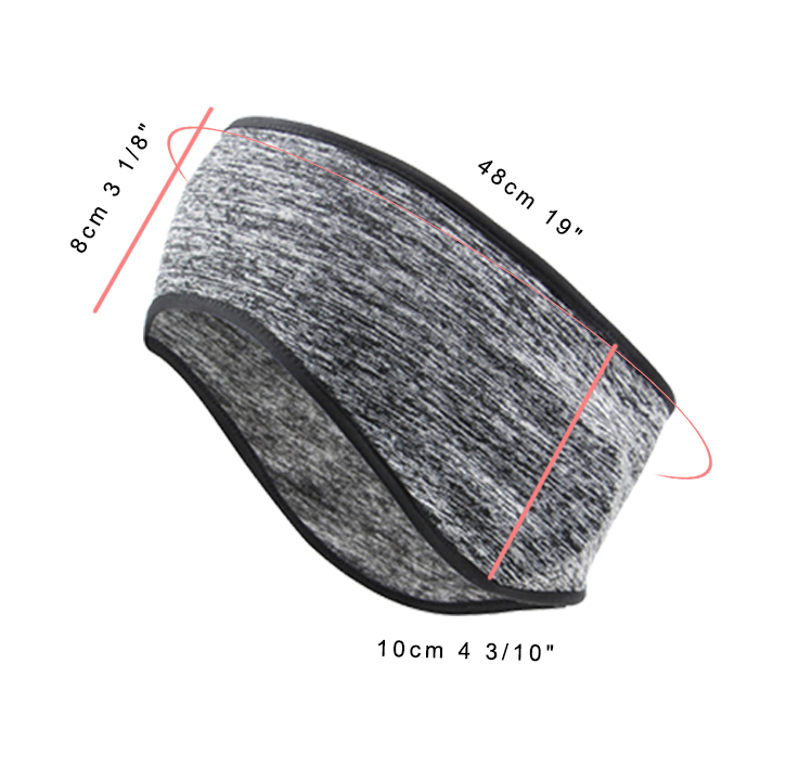 Lightweight Fleece Headband Warm Earmuff 2