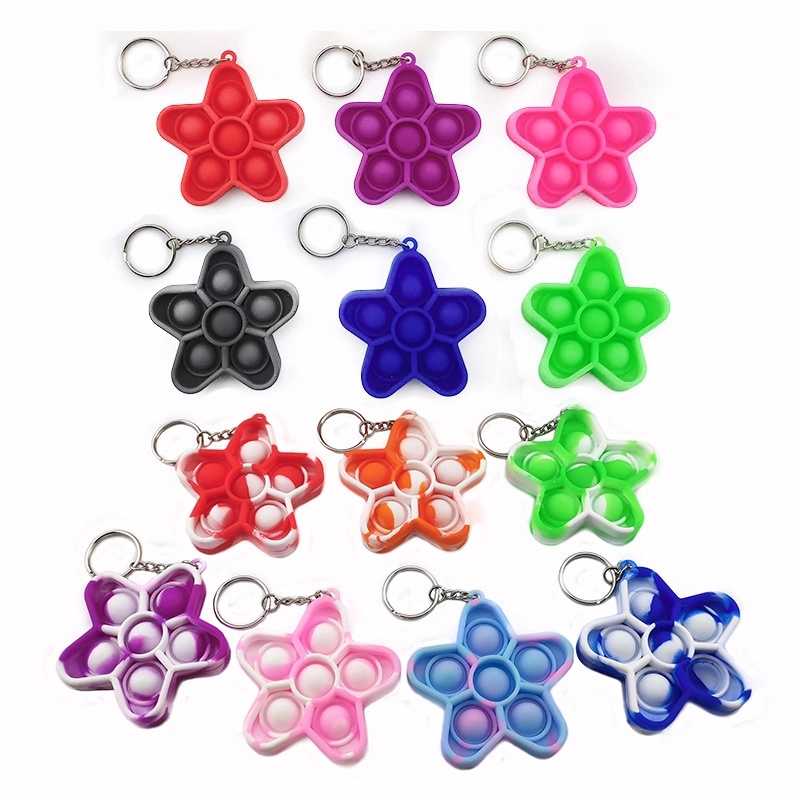 Push Bubble Fidget Sensory Toy With Buckle 3