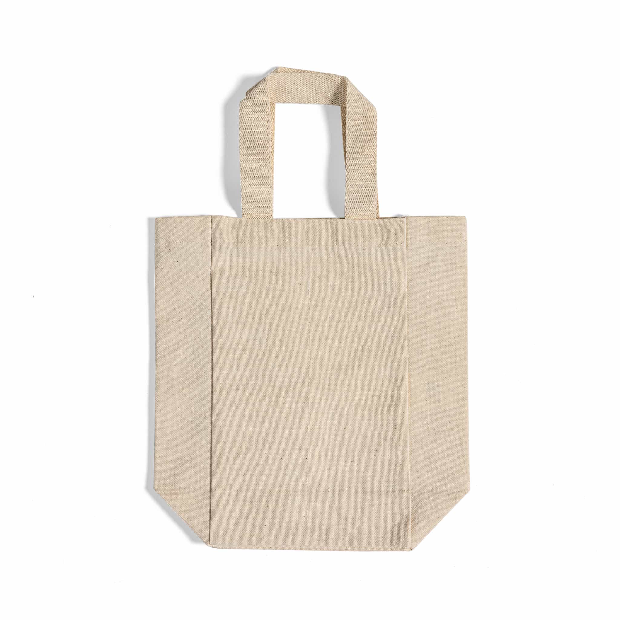 Canvas Double Wine Tote Bag, custom tote bag with logo imprint 2
