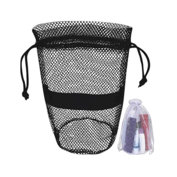 Medium Mesh Drawstring Bag 3