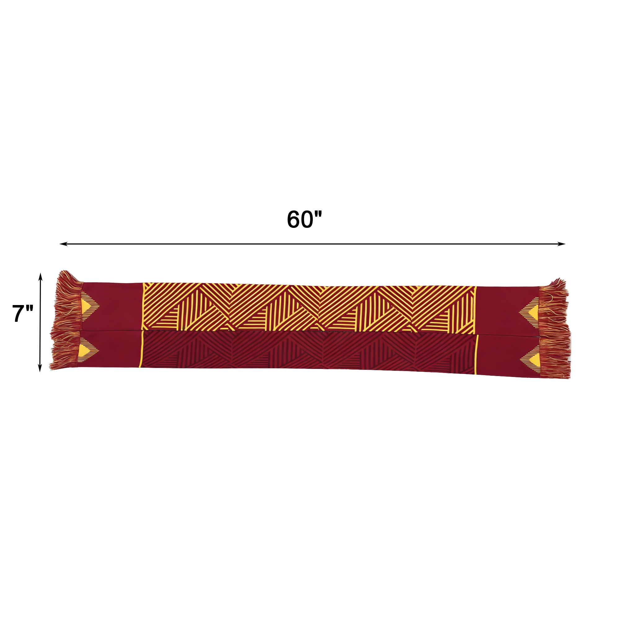 Jacquard Pattern Knit Scarf 4