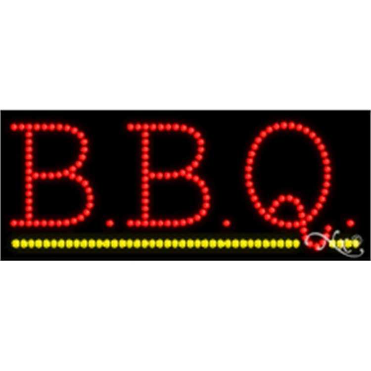 B.B.Q. LED Sign 2