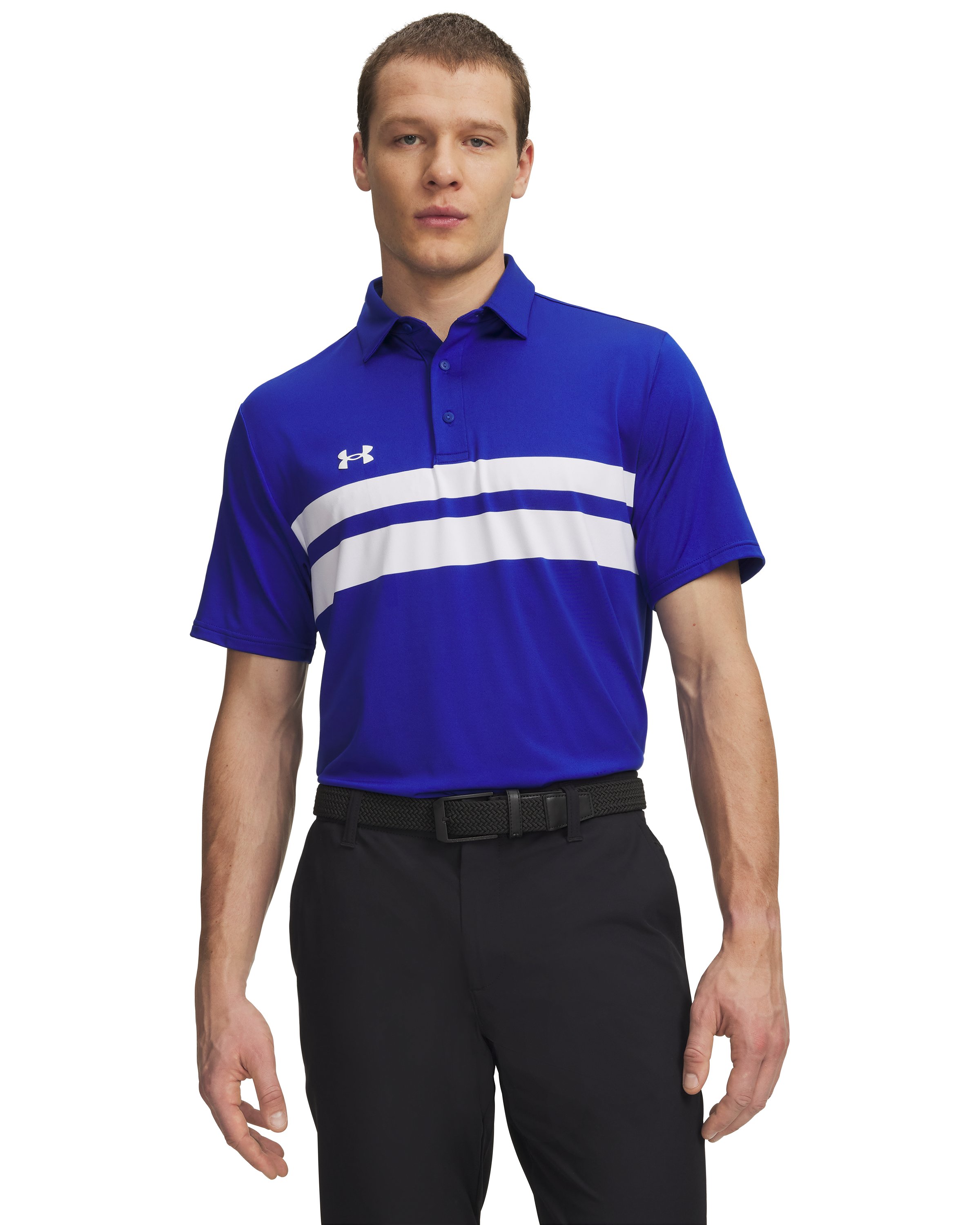 UA Drive Team Dual Stripe Men's Polo 13