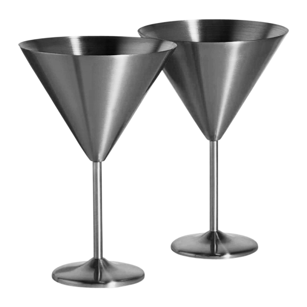 Stainless Steel Stemmed Martini Glass 8