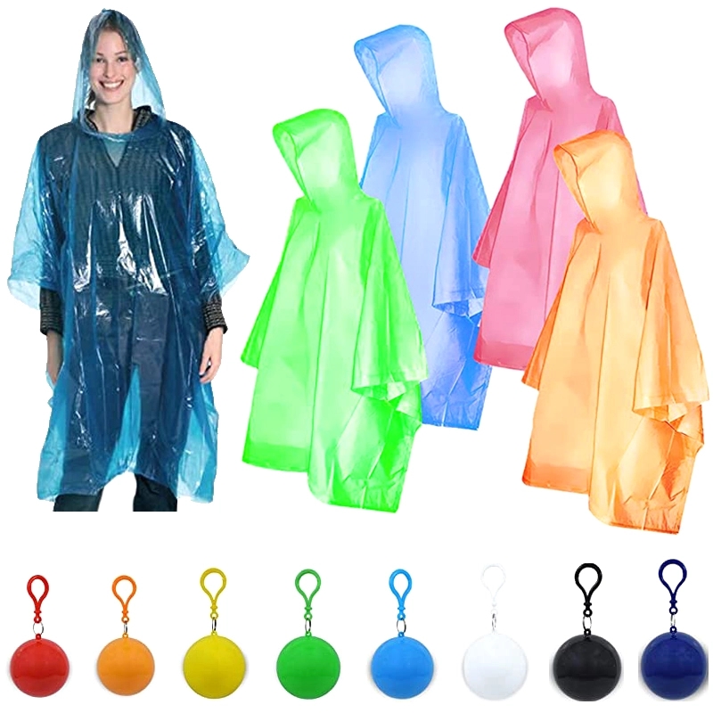 Raincoat Ball Hook Outdoor Disposable 2