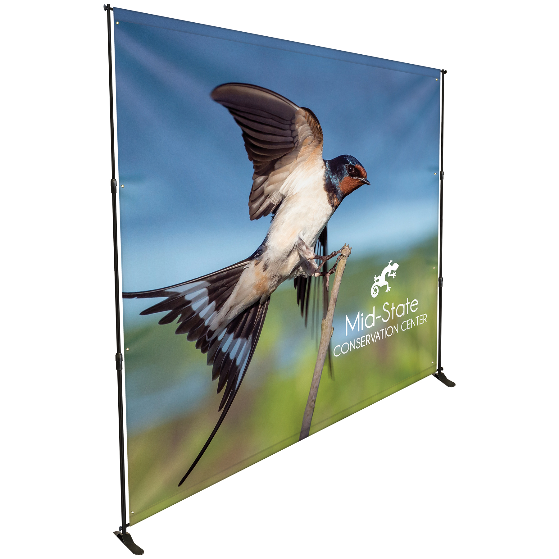 10' x 10' Premium Backdrop Banner Wall Kit 4