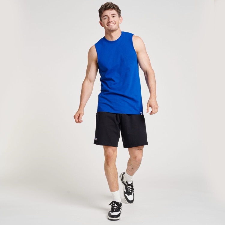 RUSSELL ATHLETIC DRI-POWER® CVC Performance Unisex Muscle T-Shirt 9