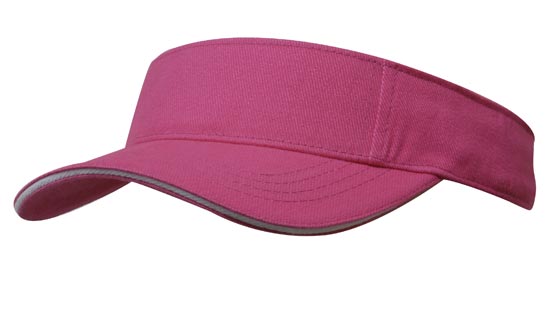 Brushed Heavy Cotton Visor 17