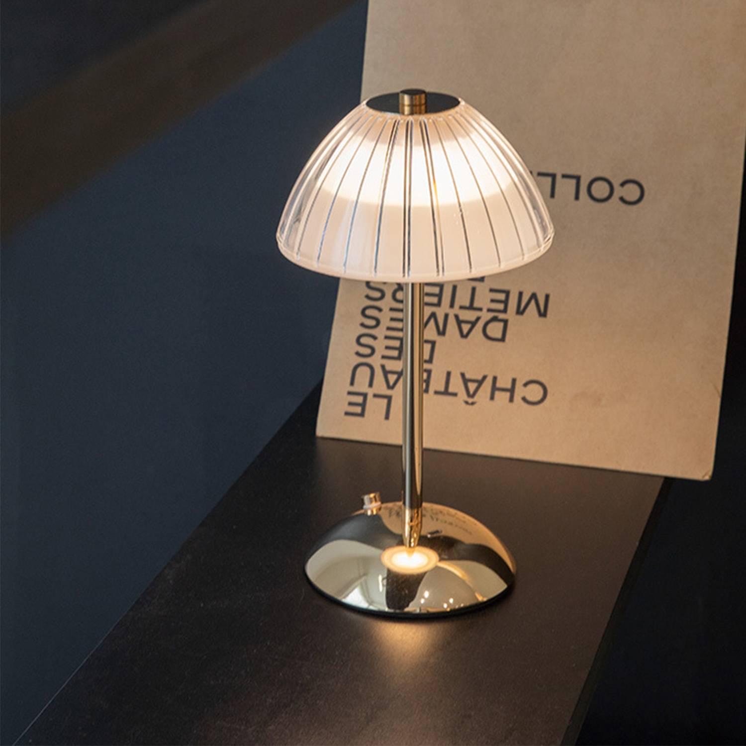 LED Touch Crystal Table Lamp Ambiance Bar Restaurant 3