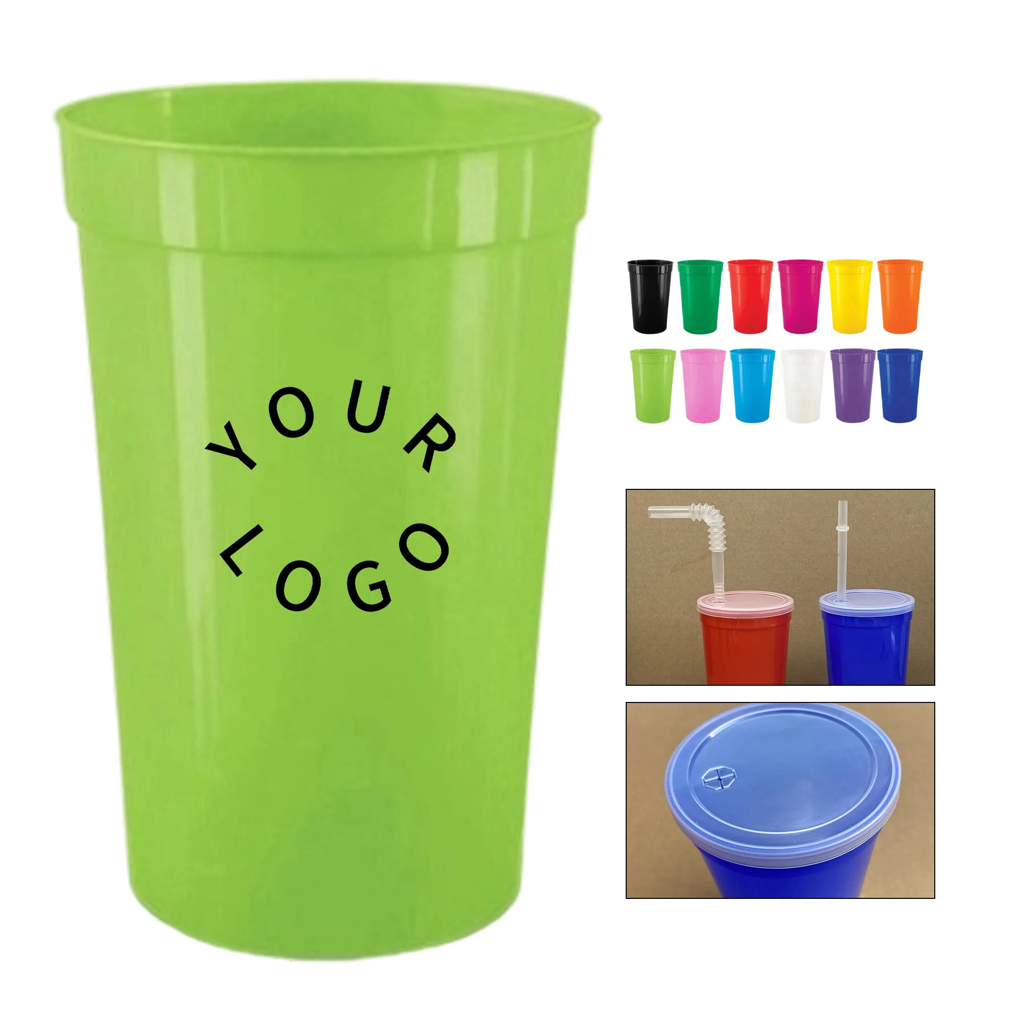 16oz Recyclable Stadium Party Cup 14