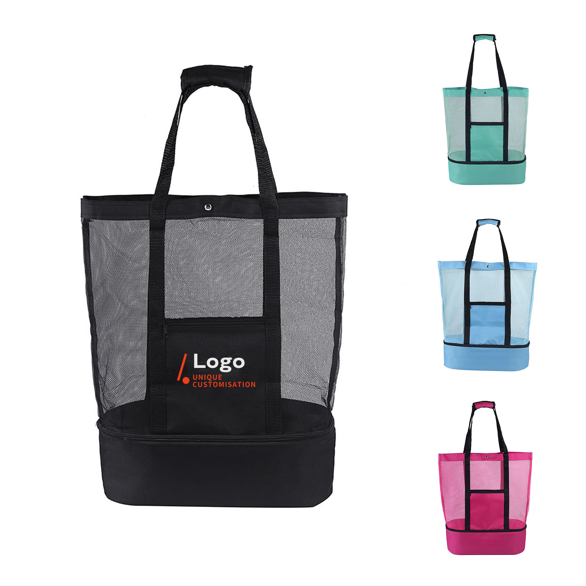 Mesh Picnic Insulated Beach Bag 2