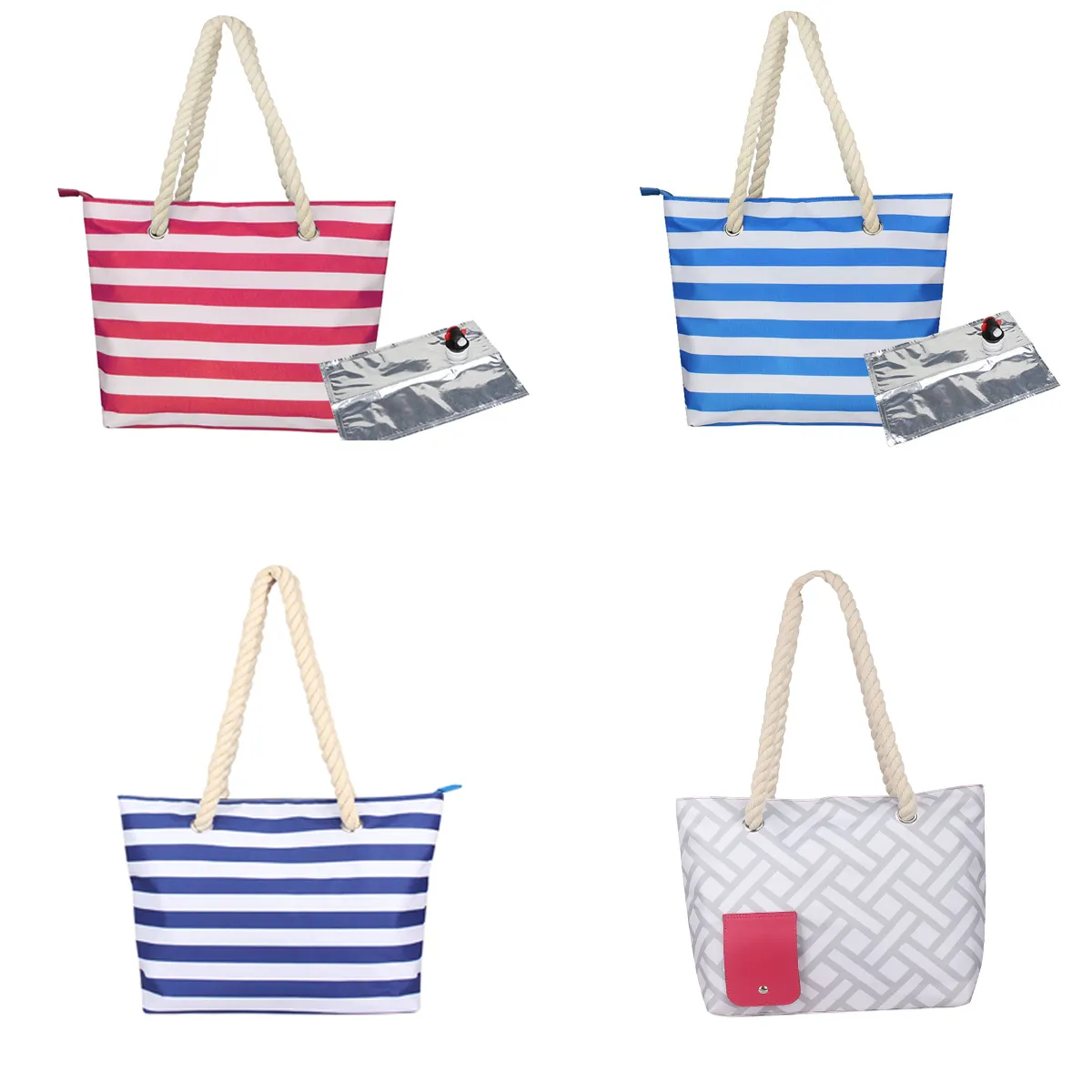 Hidden Dispenser Insulated Cooler Wine Portable Tote Bag 5