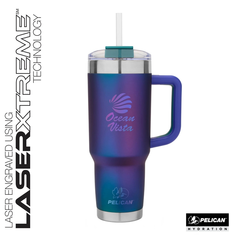 Pelican Porter™ 40 oz. Double Wall Stainless Steel Travel Tumbler - Shimmer Collection 29