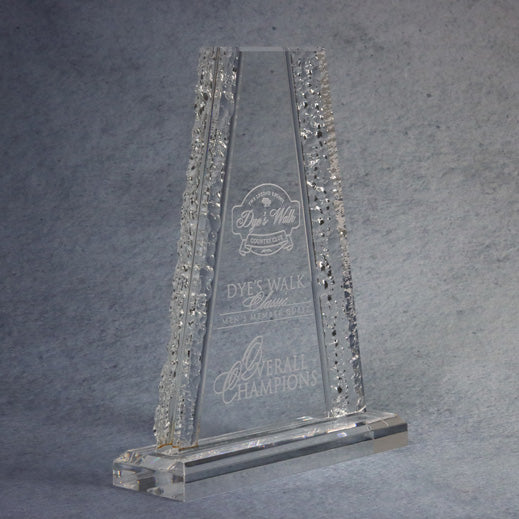 Acrylic Tower With Crinkle Edge 2