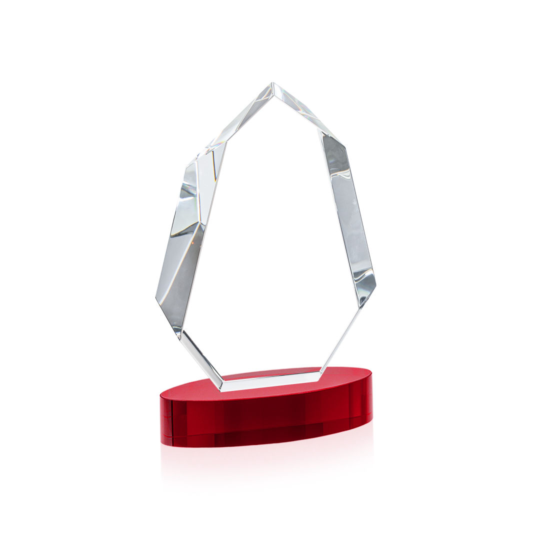 Norwood VividPrint™ Award on Alberton Base - Red 6