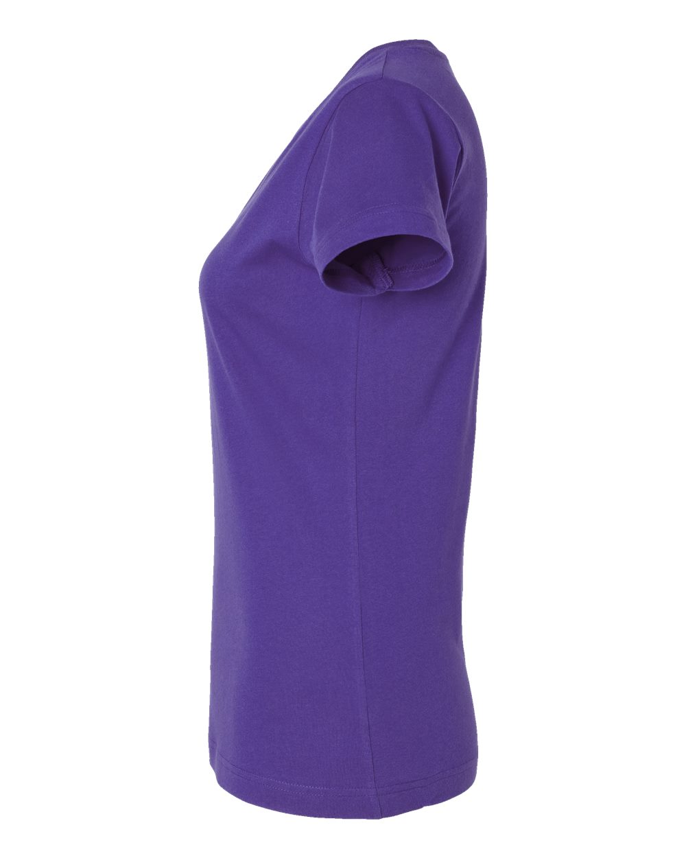 Women's Fine Jersey V-Neck Tee - 3507 64