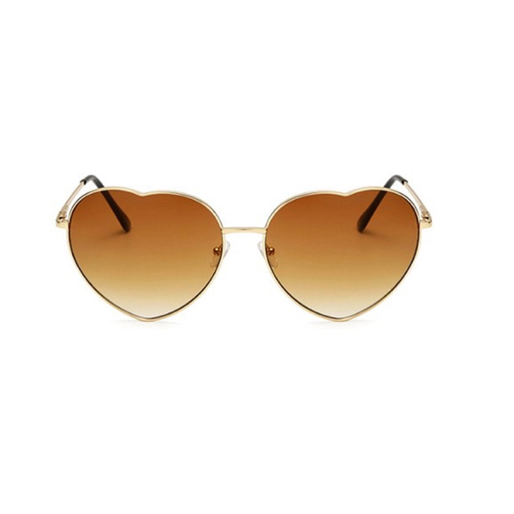 Heart Shape Vintage Retro Metal frame Sunglasses 5