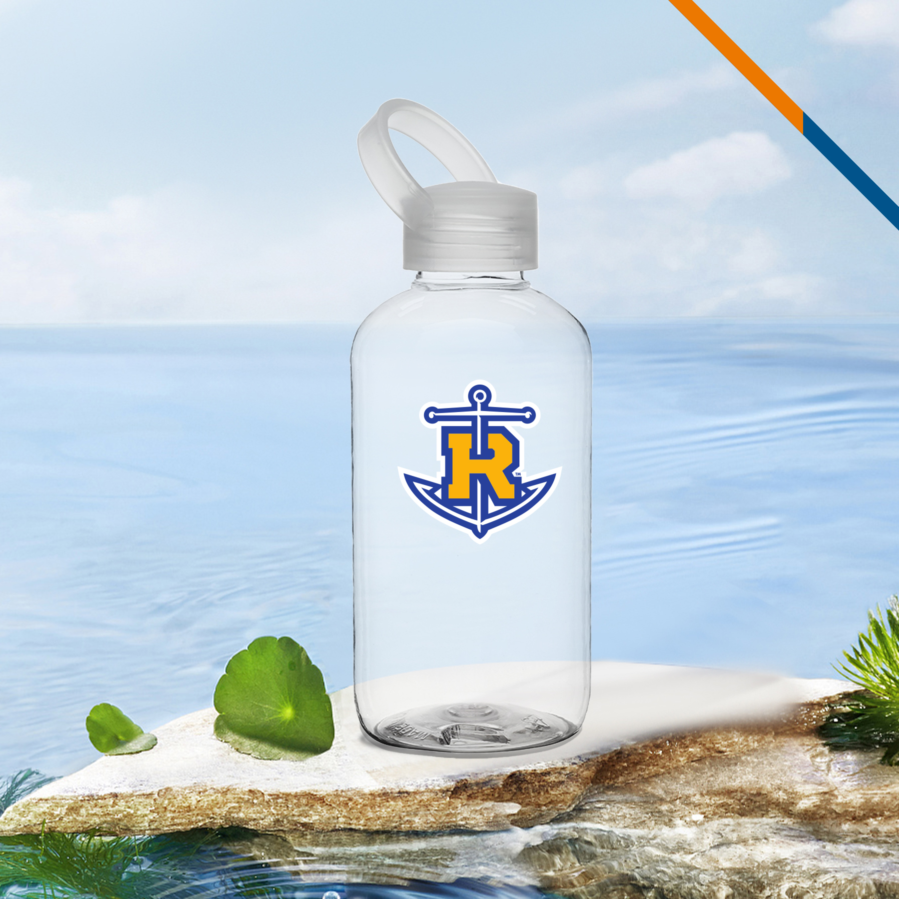 Rinsion Plastic Water Bottle - 20 OZ. 3