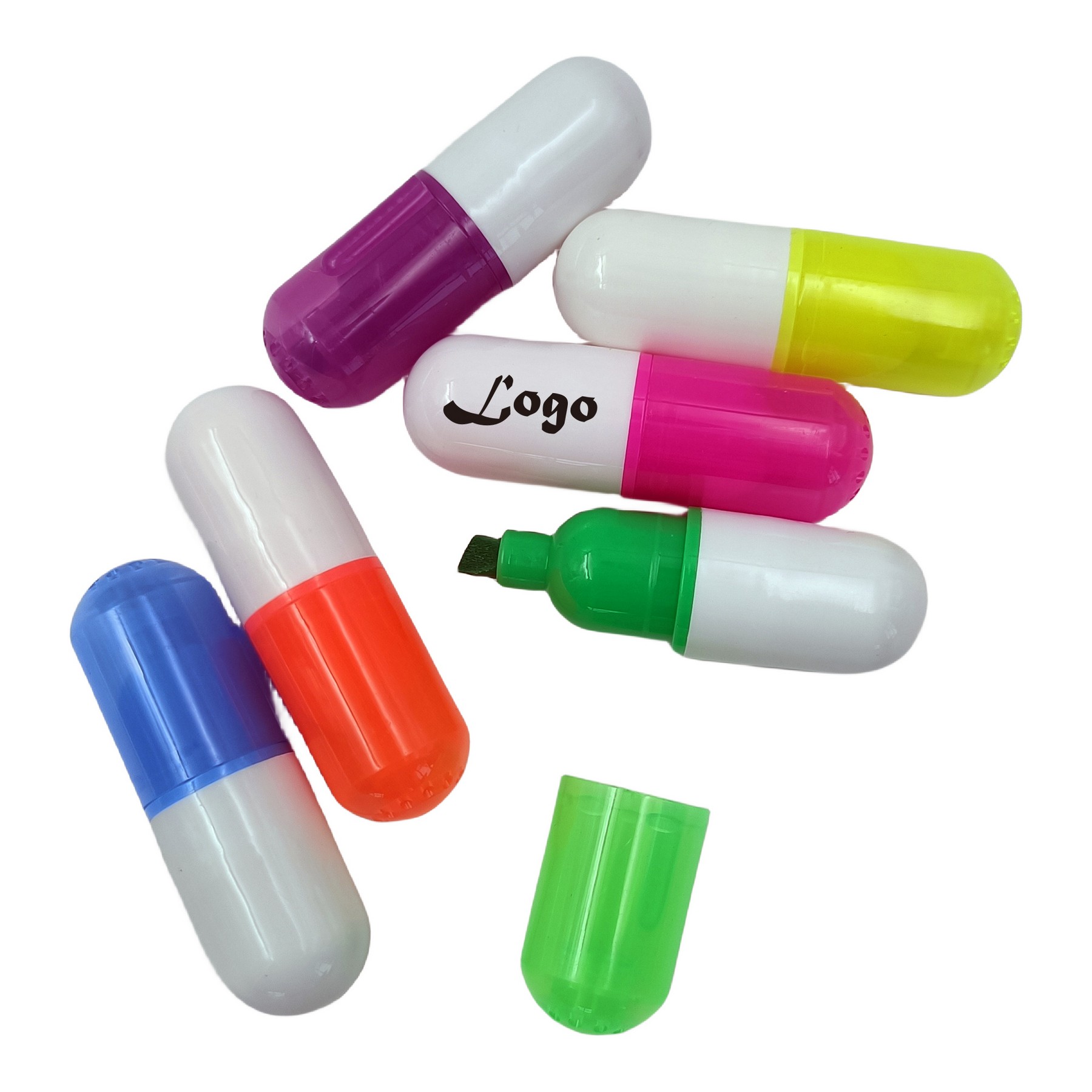 Mini Medicine Pill Shape Highlighter 2