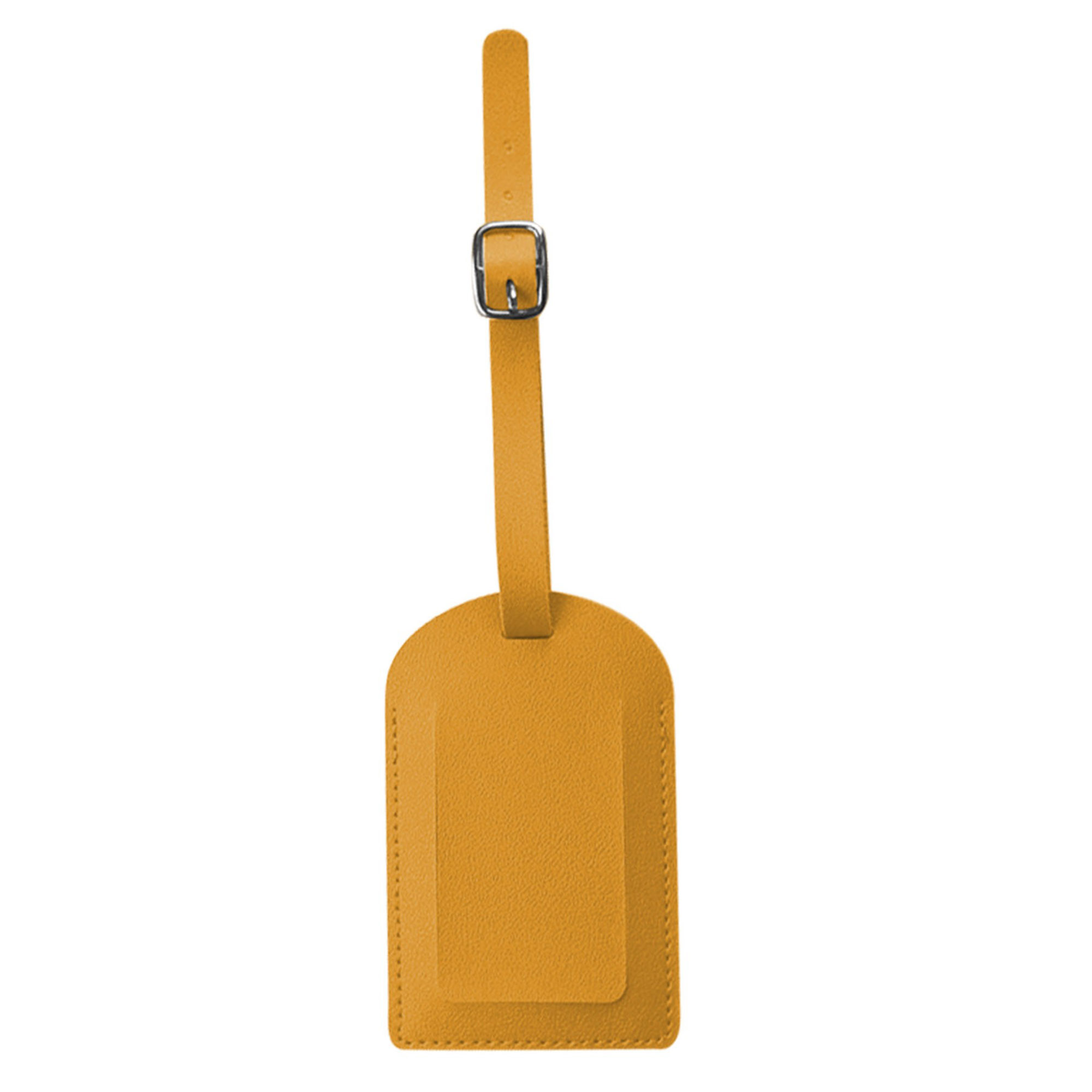 Portable PU Leather Luggage Tag Adjustable Lanyard 12
