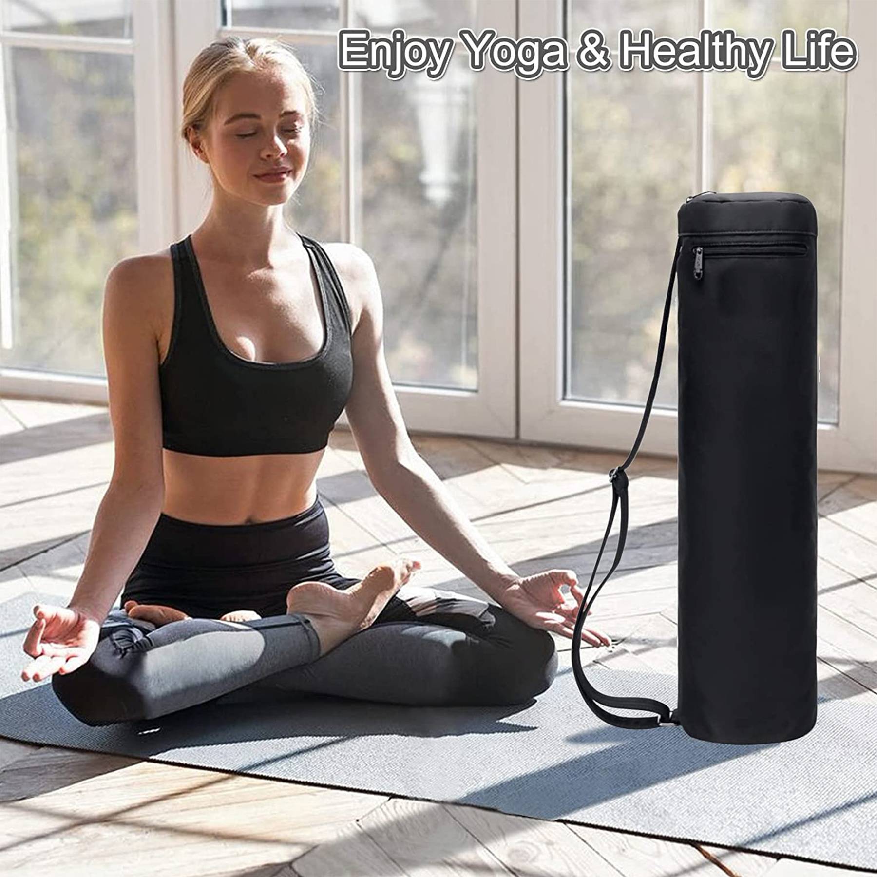 Oxford Multifunctional fitness yoga mat storage bag 12