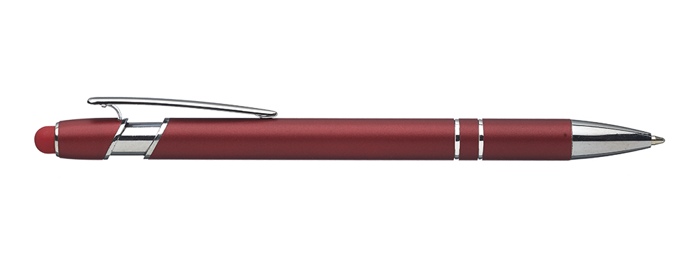 Sleek Metal Stylus Pen with Chrome Trim 13