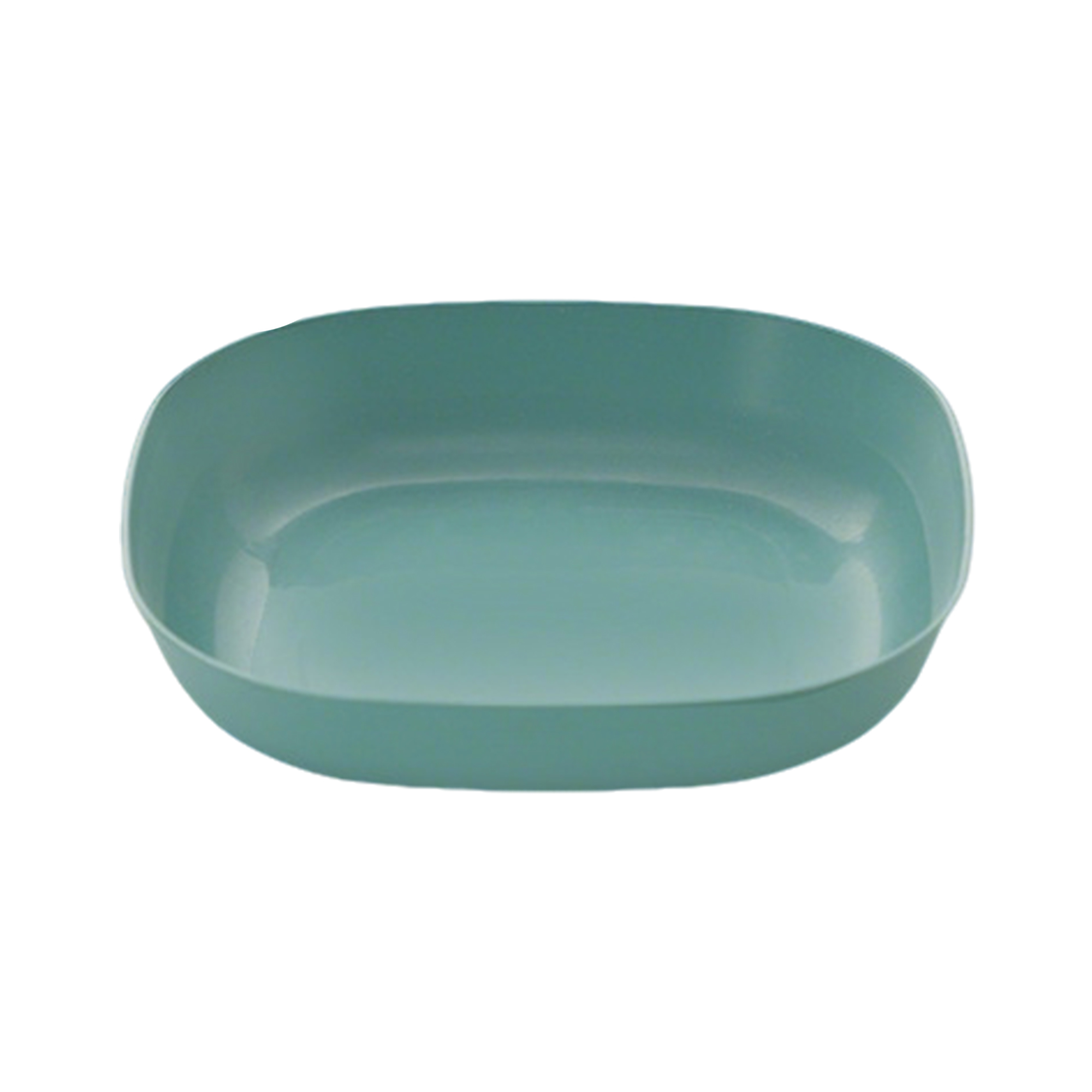 Wheat Fiber Dessert Plate 6" Round Edge Space Saving 11
