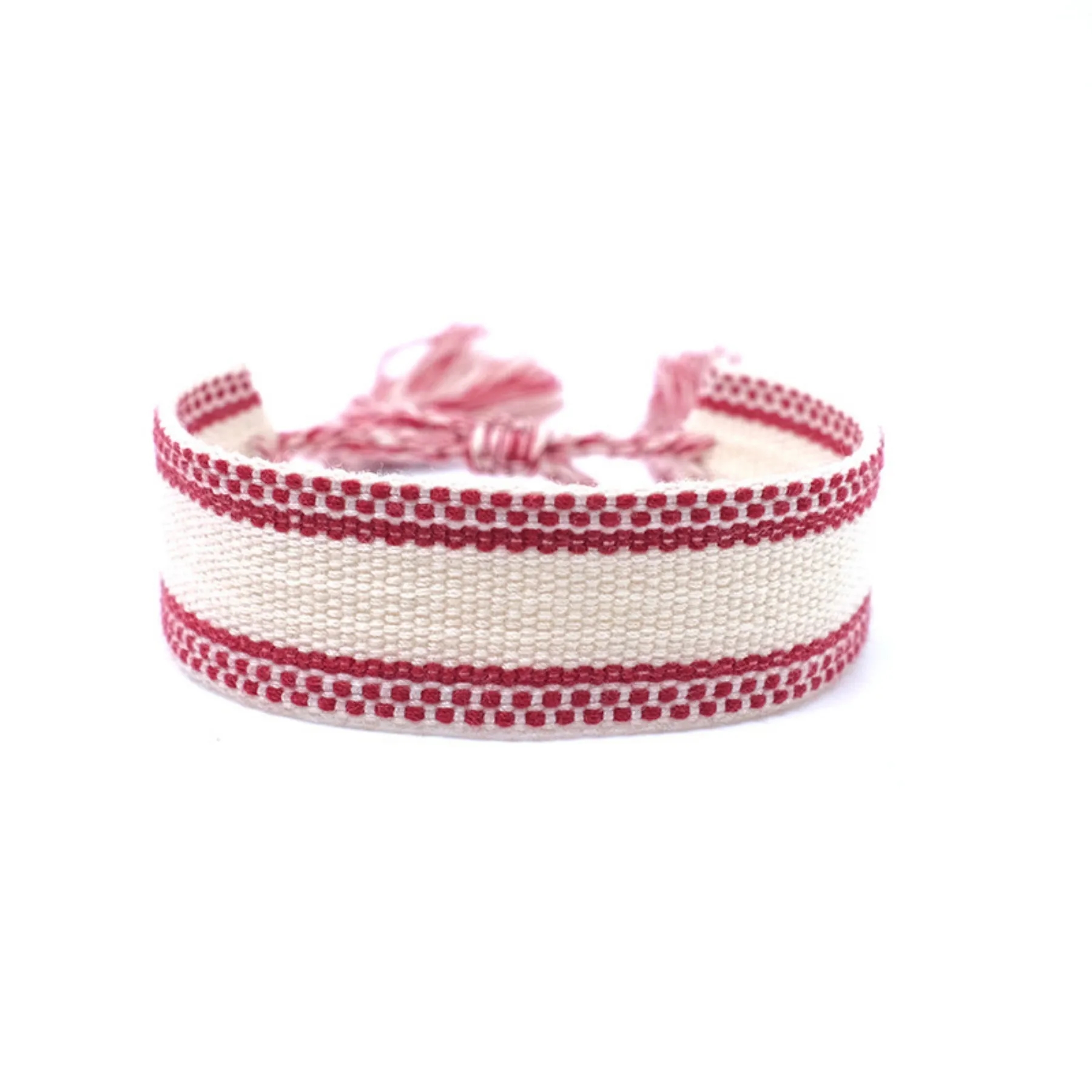Woven Embroidery Tassel Bracelet 5