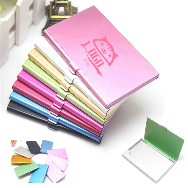Aluminum Business Card Holder Case 1