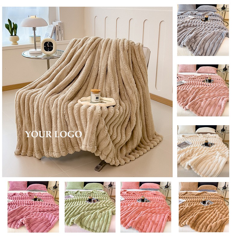 White Throw Blanket for Couch 4