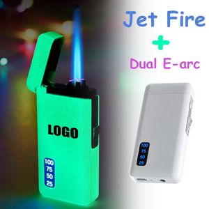Luminous Dual Usage Electric Arc Jet Fire Lighter With USB Charging 10