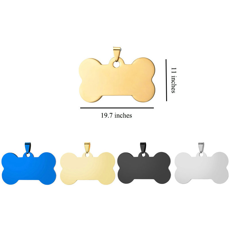 Stainless Steel Pet ID Tags 2