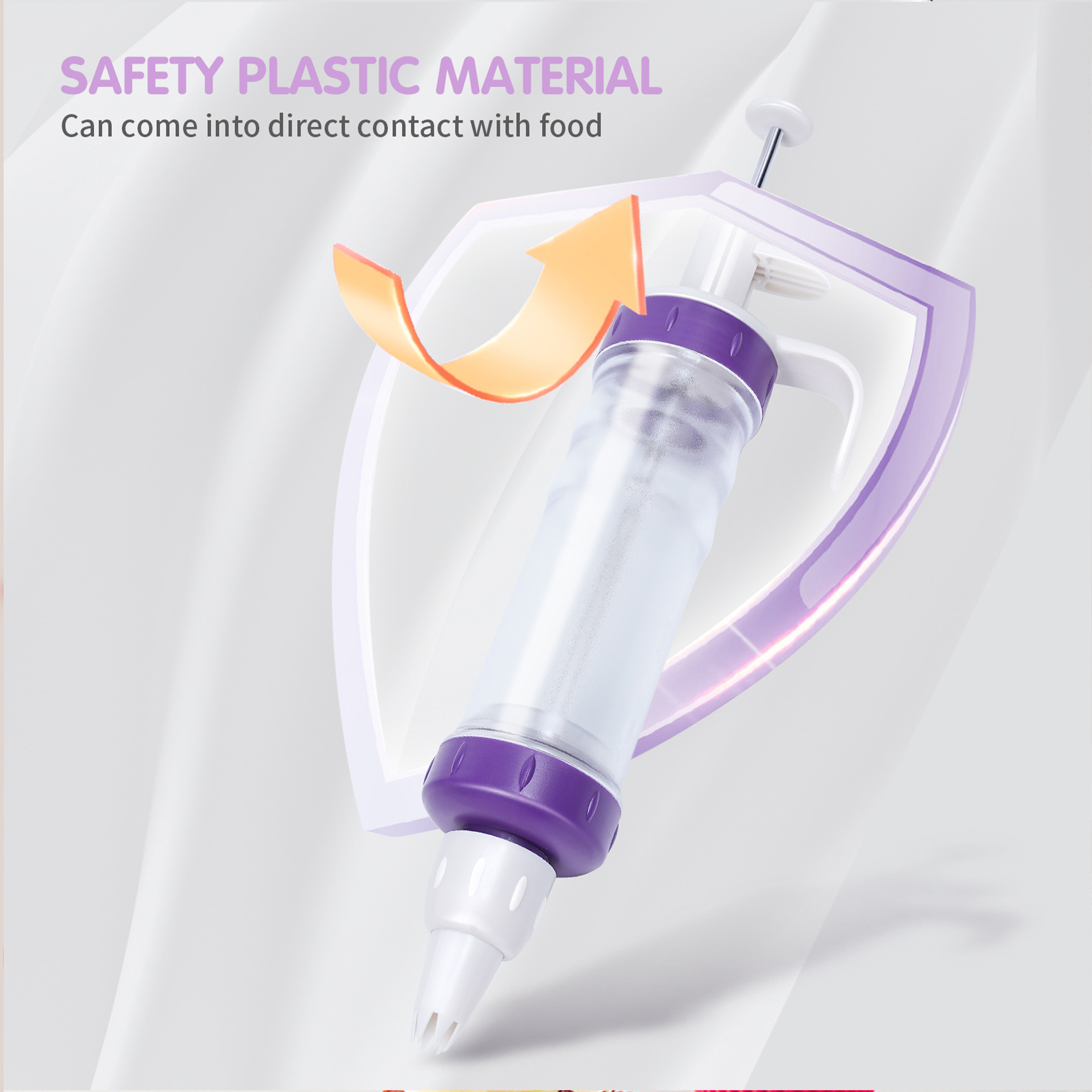 Abs Multi Functional Piping Cream Gun 6