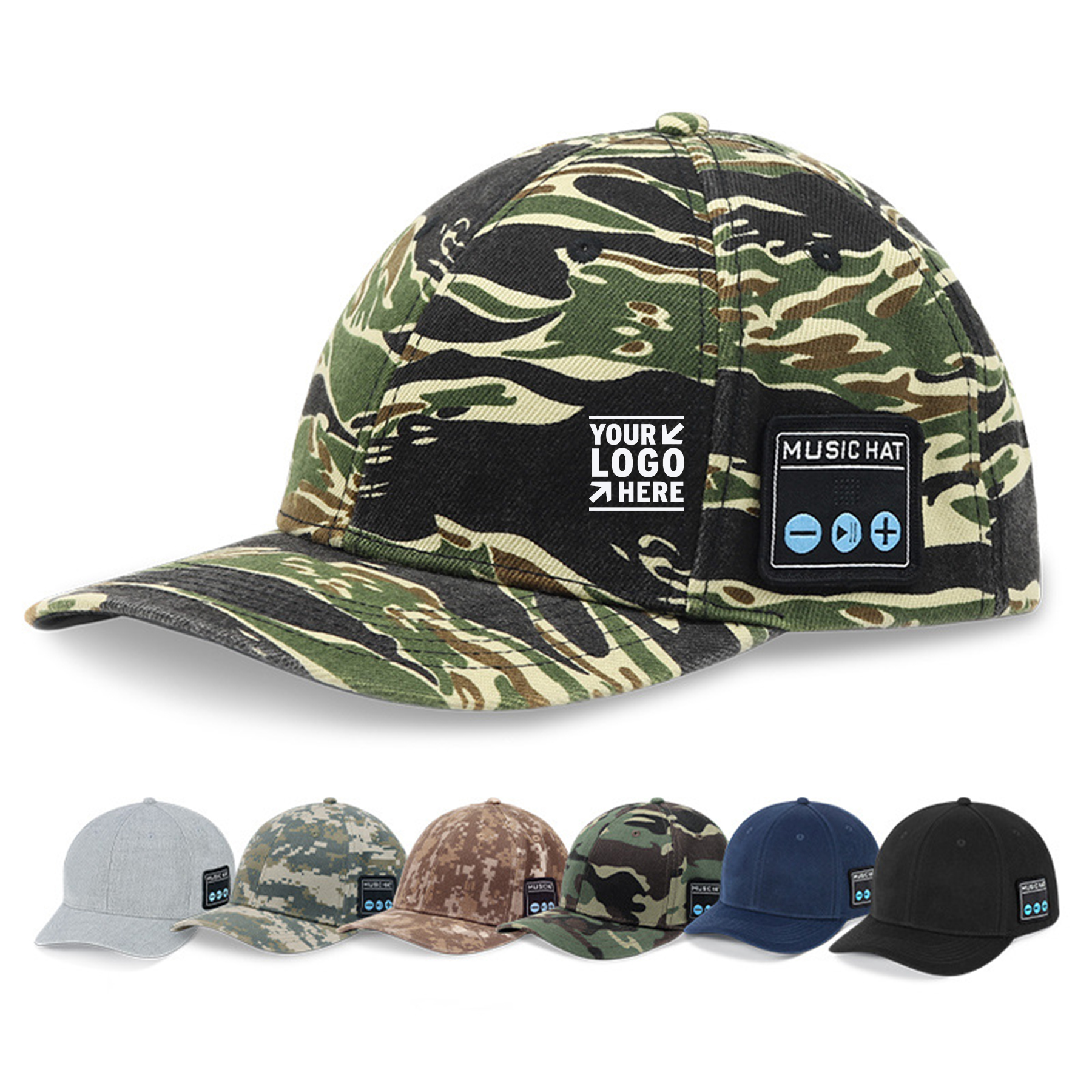 Adjustable Bluetooth Speaker Hat Wireless Smart Speakerphone Cap